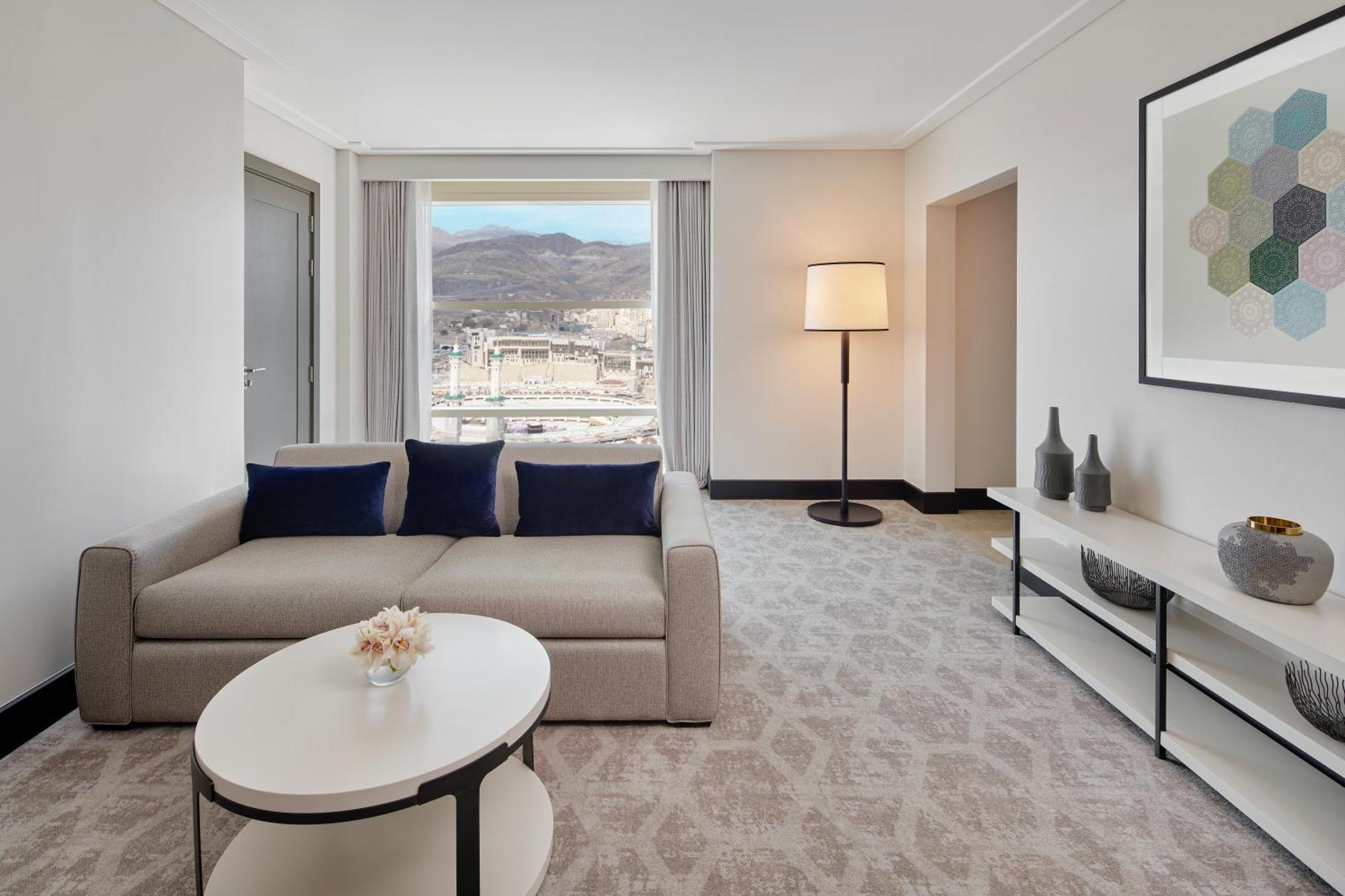 אפרטהוטל מכה Address Jabal Omar Makkah מראה חיצוני תמונה A living room at the hotel